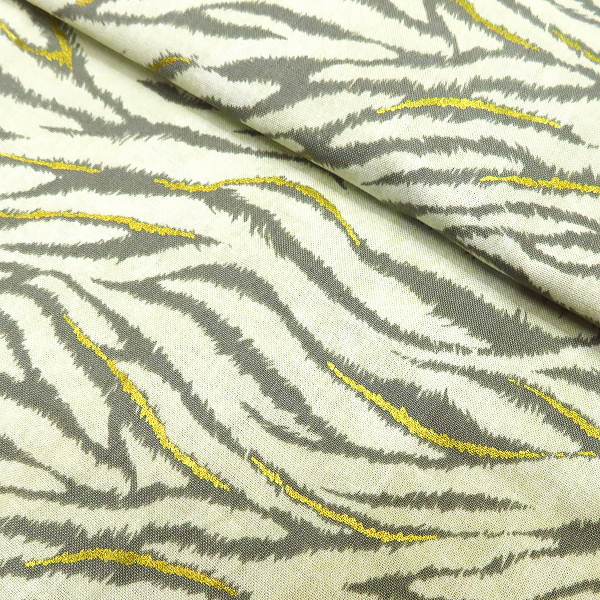 義若オリジナル激安セール柄股引き 白虎(白生成り)